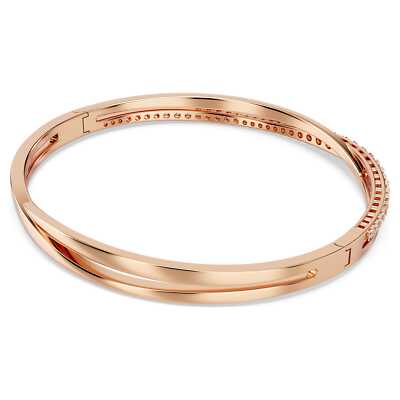 スワロフスキー hyperbola バングル 5620552 ブレスレット Swarovski Hyperbola Bracelet White, Rose Gold-Tone Plated 5620552