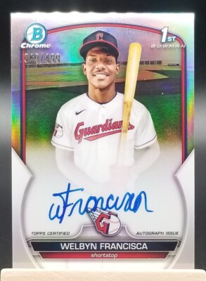 ハカン・チャルハノール PANINI 自筆サイン auto パッチ 2023 2023 Bowman Chrome Welbyn Francisca RC Refractor Auto 349/499