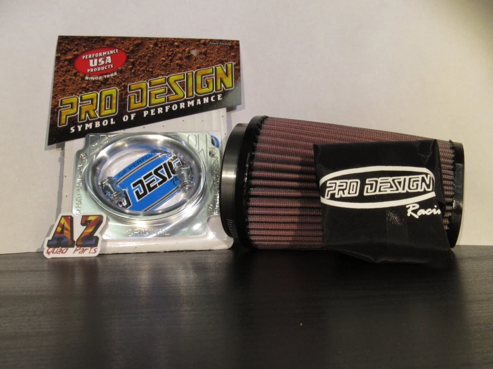 Pro Design Pro Flow K&N KN Air Filter Intake Box Kit Yamaha Banshee YFZ 350 - Image 2 of 2