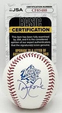 David Cone New York Yankees signed 1999 World Series Baseball Ball JSA