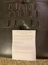 Pottery Barn (Set of 15) Drapery Hooks Curtain Replacement Hooks FAST SHIPPING