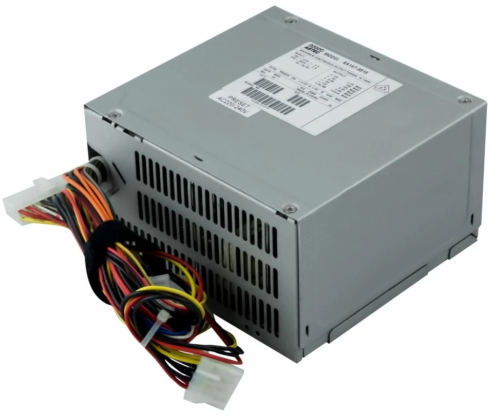 NETZTEILE ASTEC SA147-3515 145WATT ATX 1x20-PIN ATX 4xMOLEX 1xFLOPPY 1xFAN - SG - Bild 2 von 3