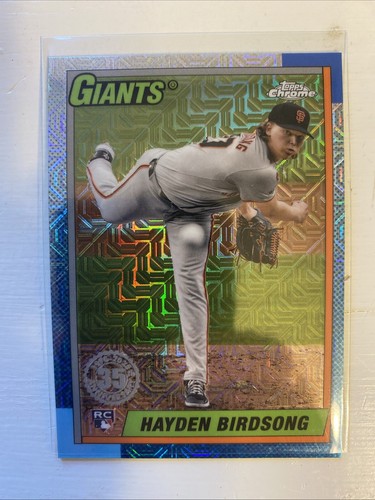 2025 Topps Series 1 HAYDEN BIRDSONG RC Mojo #T90C-33