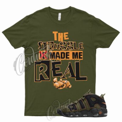 SIR T Shirt for N Air More Uptempo Cargo Khaki Pecan Olive Orange VaporMax 1