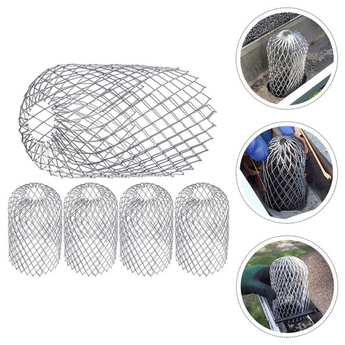 5 Pcs Anti-clogging Filter Roof Gutter Guard Filters Leaf Guards Screens - Picture 7 of 12