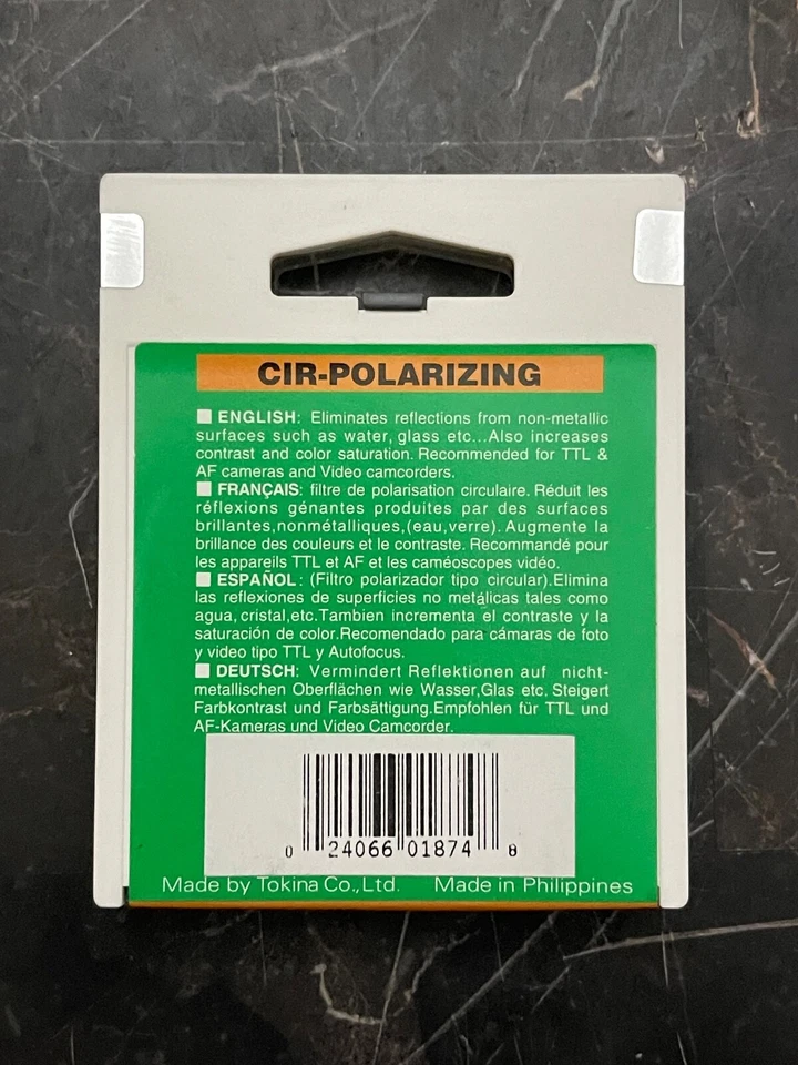 Hoya 37mm Circular Polarizer Glass Filter-SEALED - Image 3 of 3