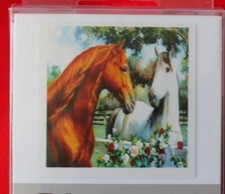 Horses 5D DIAMOND ART Kit 30cms x 30cms 