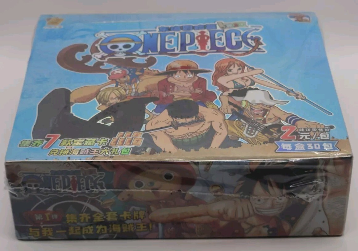 One Piece Sailing Seas Booster Box 30-Packs Japanese New Sealed