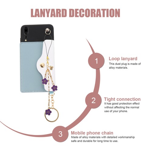 4 Pcs Dust Plug Decorative Pendant Protection for Earphone Port Stopper - Zdjęcie 11 z 12