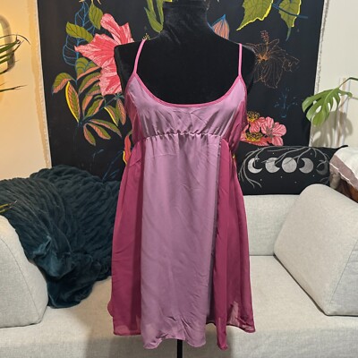 open lace back dress Pink Sequin Slip Dress
