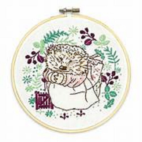 The Crafty Kit Company 'Beatrix Potter - Mrs. Tiggy-Winkle' Embroidery Kit