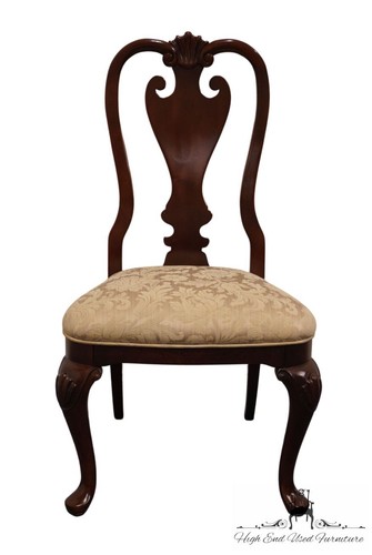 KINCAID FURNITURE Solid Cherry Traditional Queen Anne Style Splat Back Dining...