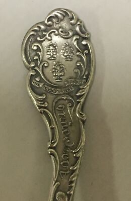 Connecticut Vintage Souvenir Spoon Collectible