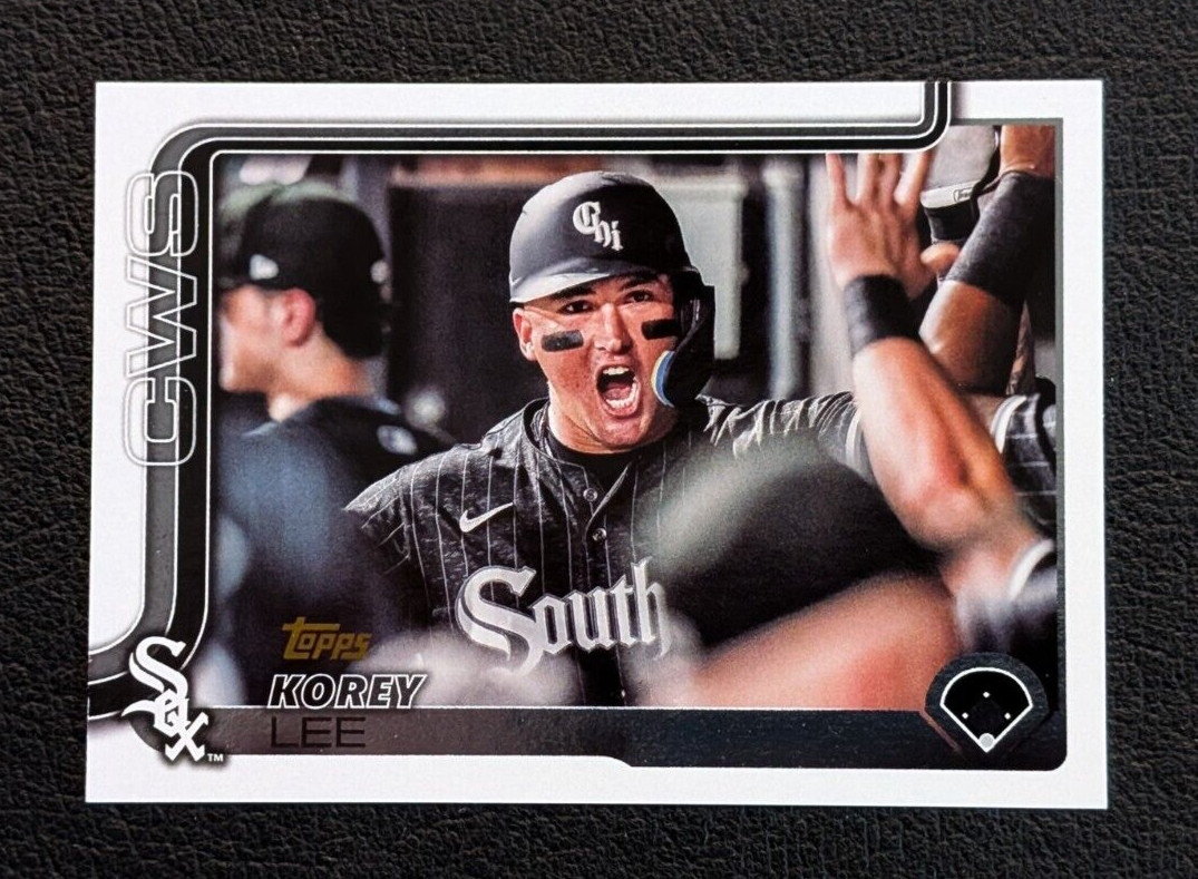 2025 Topps Series 1 Korey Lee Golden Mirror SSP #257 Chicago White Sox