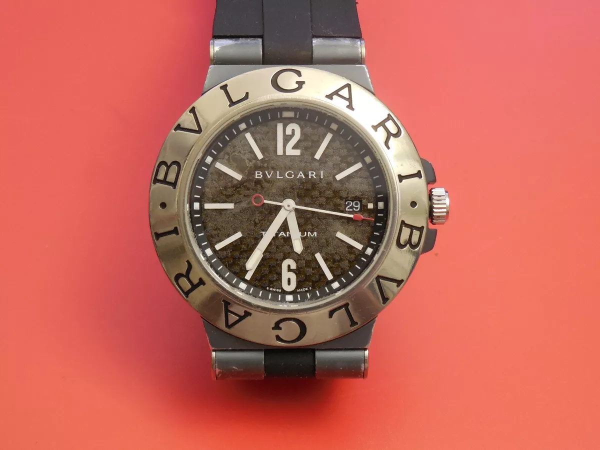Bvlgari titanium cheap watch price