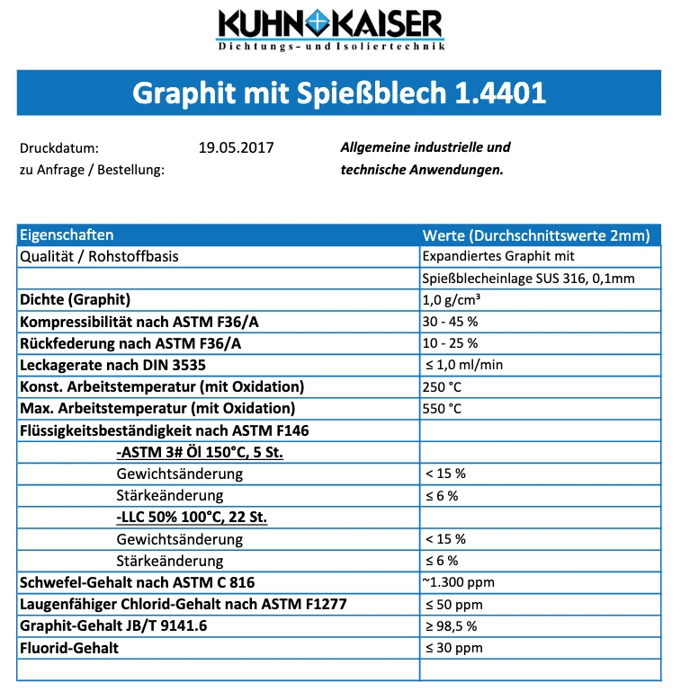 Auspuffdichtung Flanschdichtung Universal XXL 200x200mm Abgasanlage Motorsport - Bild 2 von 2