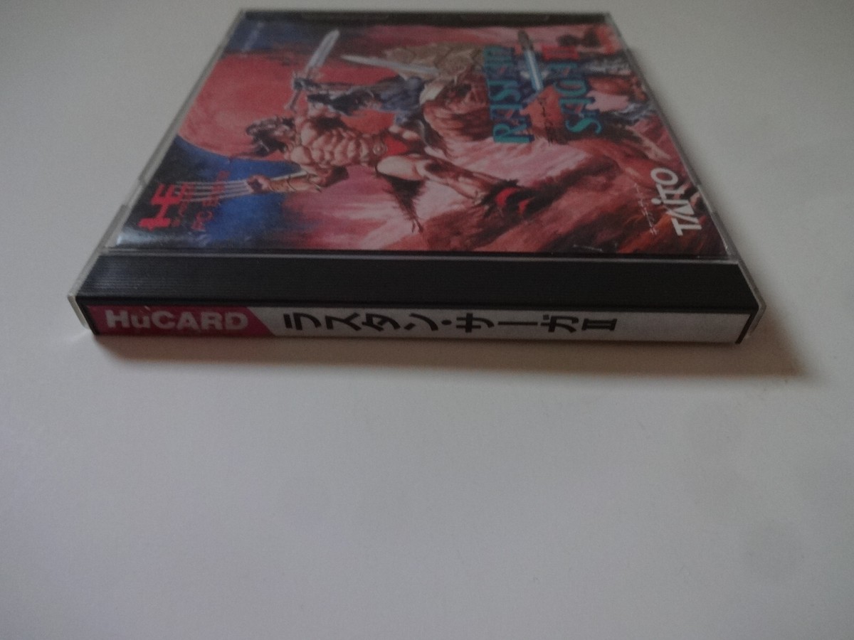 RASTAN SAGA II 2 NEC PC-Engine Hu-Card TAITO TP02012 w RASTAN SAGA II 2 NEC PC-Engine Hu-Card TAITO TP02012 w