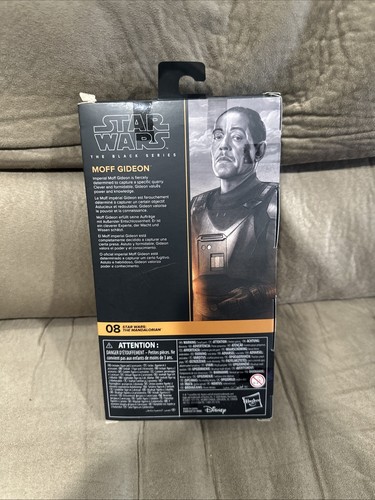 Star Wars The Black Series Hasbro Moff Gideon Action Figure F1304 New Unopened - Picture 2 of 2