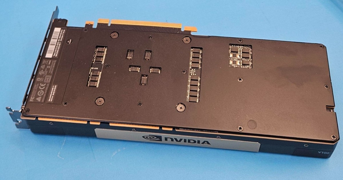 NVIDIA Tesla V100 32GB HBM2 PCIe GPU Graphics Card 900-2G500-0010