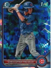 2022 Bowman Draft Sapphire Edition #BDC-185 Christopher Paciolla