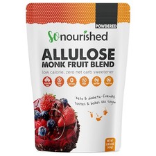 Monk Fruit Allulose Powdered Sweetener 1 lb Keto