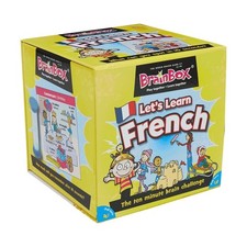 Image of BRAINBOX LET'S LEARN FRENCH NEW BRAIN CHALLENGE CARD GAME