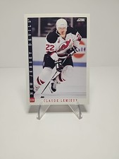 1993-94 Score Canadian #160 Claude Lemieux New Jersey Devils Hockey