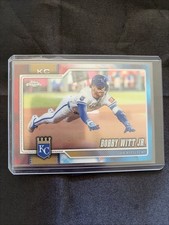 2026 Topps Chrome Bobby Witt Jr. Red, White, Blue Refractor #12