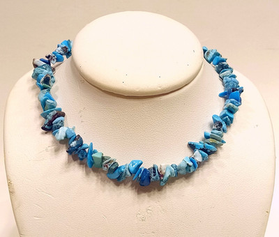 33'' Natural Untreated ARIZONA Turquoise Chip/Nugget Bead Strand   Jewelry Making