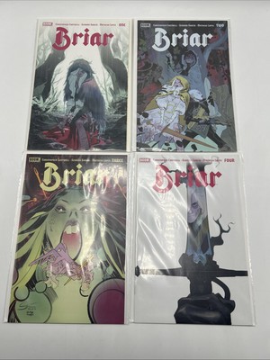 BRIAR #1 2 3 4 SET BOOM COVERS A CANTWELL-GARCIA. BAGGED & BOARDED