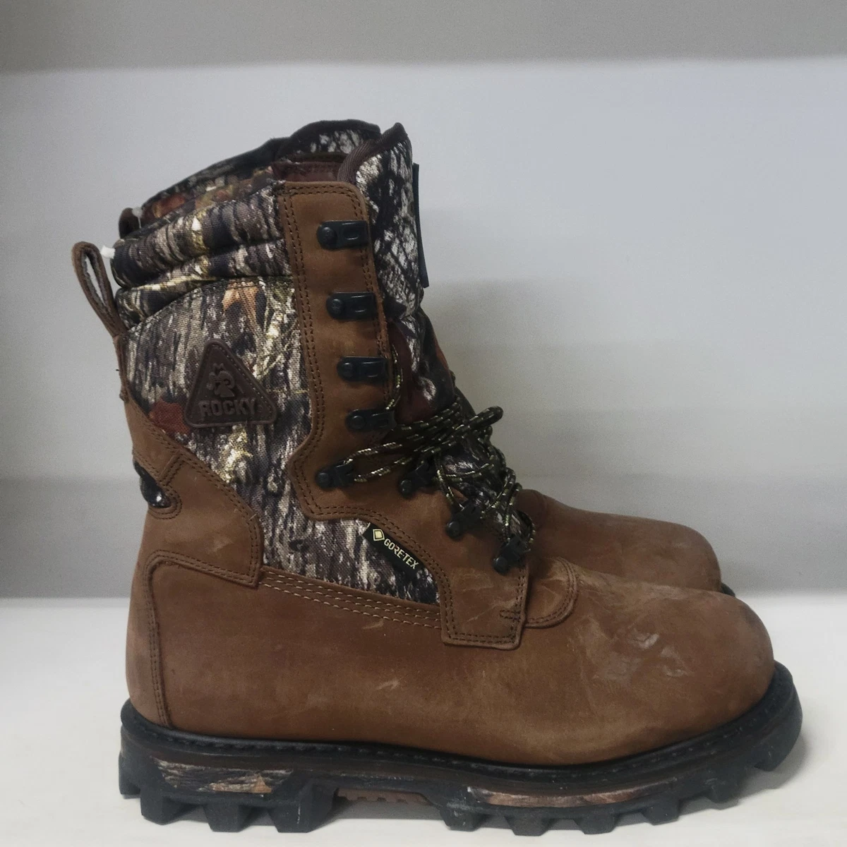 Rocky Gore-Tex 500G Thinsulate Hunting Boots Men\'s Size‎ 8 EW Camouflage ROCKY Camouflage M Insulated Boots for Men for Sale | Shop  main image 3