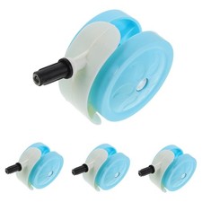 Stroller Wheels Silent Pushchair Casters 4 Pieces Stroller Swivel Casters