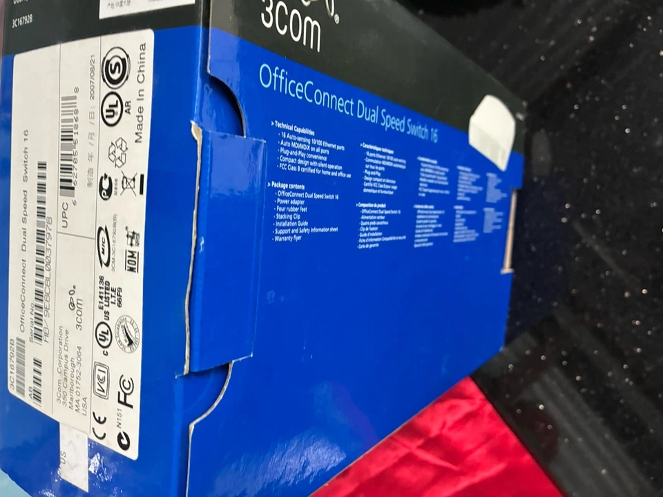 3com 3C16792B 10/100Mbps 16-Ports OfficeConnect Dual Speed Switch - EXCL PSU - Image 2 of 4