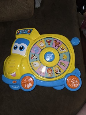 VTech School Bus Handheld Electronic Game, Animal Learning Toy for Ages 1-4