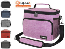 Insulated Lunch Bag Adult Lunch Box for Work School Men Women Soft Leakproof