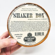 Sudberry House Wood Shaker Box Needlework Display