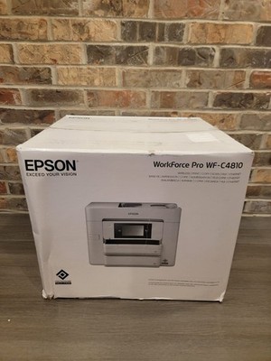 Epson Workforce Pro WF-C4810 Inkjet Multifunction Printer - Color