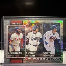 2026 Topps Series 1 Celebration Opening Day Foil NL Homerun Leaders #84  Ohtani