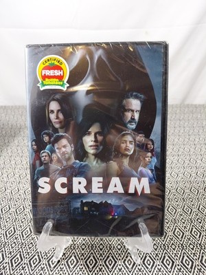NEW! Scream (DVD, 2022) Sealed David Arquette Courteney Cox Razor-sharp ...