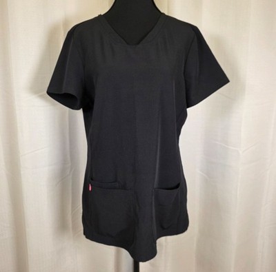 HeartSoul Break On Through Women's Pitter Pat V-Neck Scrub Top Item#: 20710 Sz M
