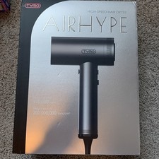 TYMO Airhype High-Speed 3-Nozzle Hair Dryer, Metal Gray, New