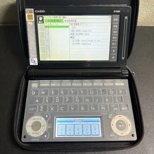 Casio Chinese English Dictionary Pocket Translator w/ Case and Stylus E-D200