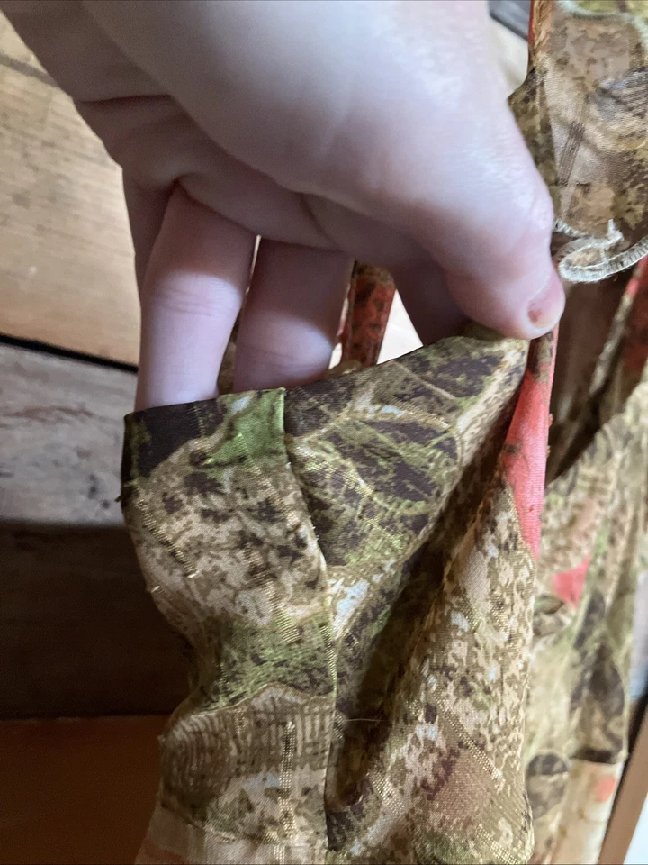 Bandolino 女式雪纺迷笛连衣裙 6 码草原浪漫波西米亚时尚流畅 — 第 4/4 张图片