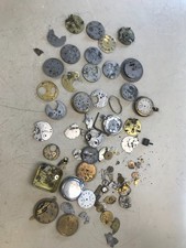 Vintage pocket watch parts lot 89