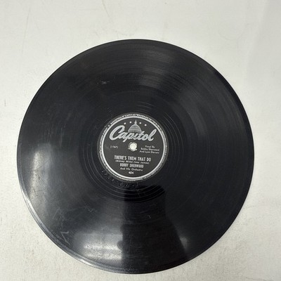 Bobby Sherwood There's Them That Do/we Knew It All The Time 78 Rpm Capitol LP Vi