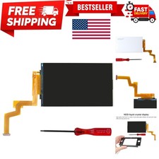 Clear LCD Screen Replacement for Nintendo 2DS XL/LL - Includes Opening Tool