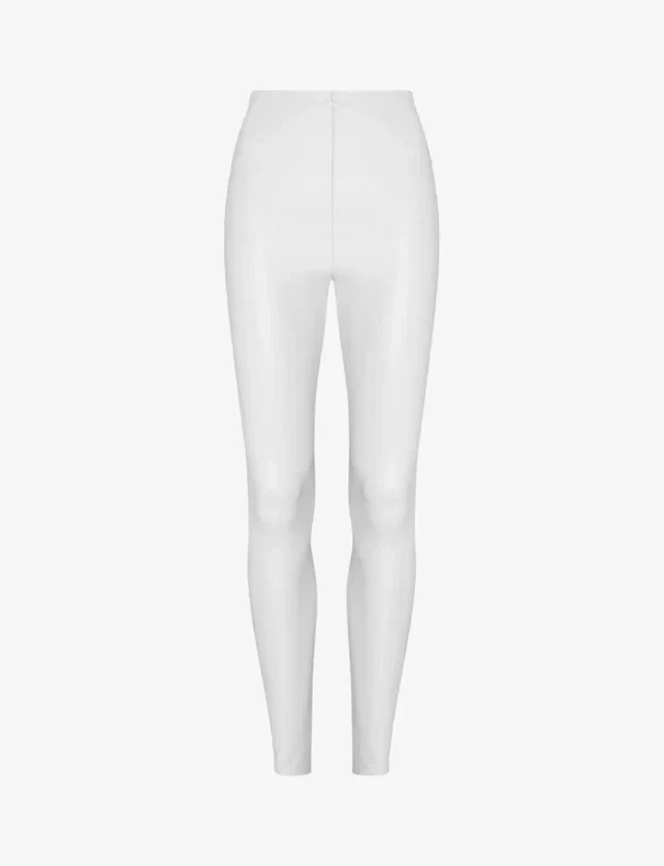 Commando - Faux Leather Leggings [White] - Size XS - Image 4 of 4