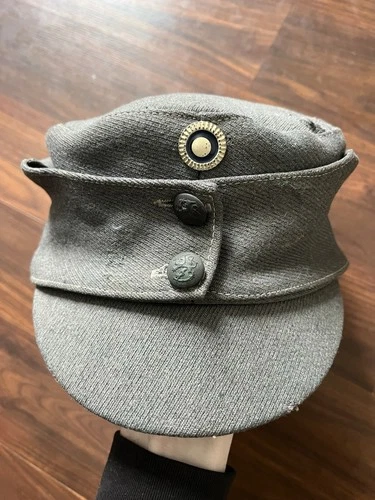WW2 WWII Finnish Army Cap Hat Military Finland Original M36