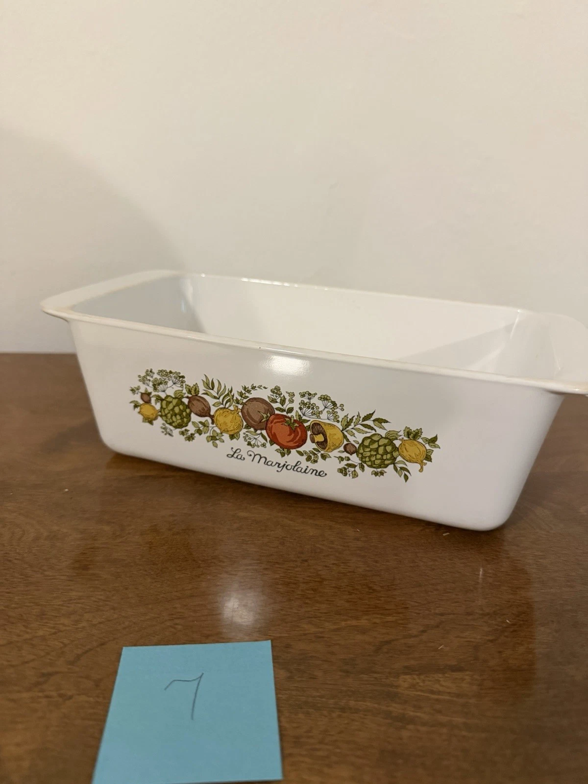 CorningWare P-315-B La Marjolaine 1.5 qt Glass Ceramic Loaf Pan Oven Safe