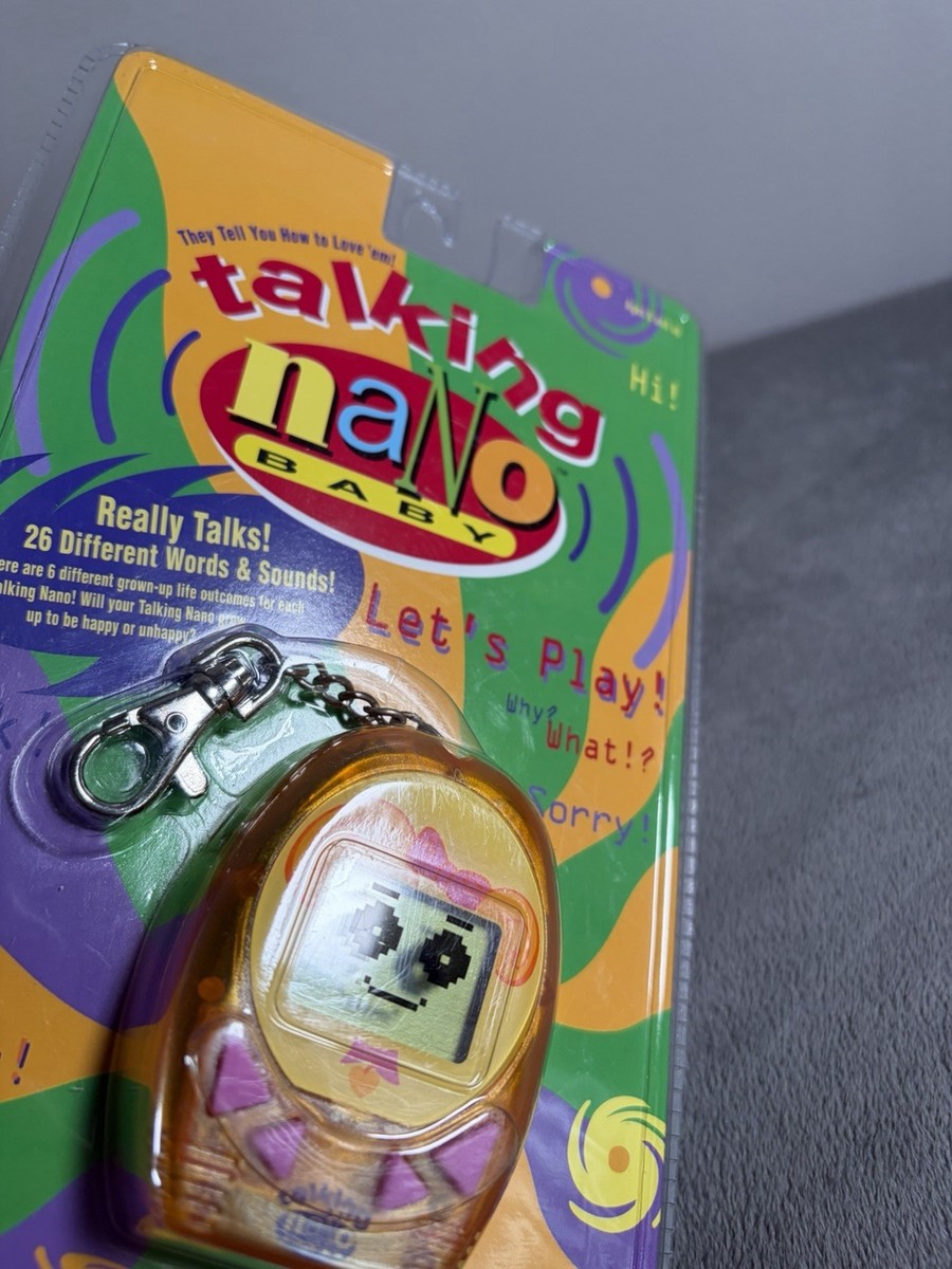 Vintage 1997 Playmates Talking Nano Baby Virtual Pet Tamagotchi